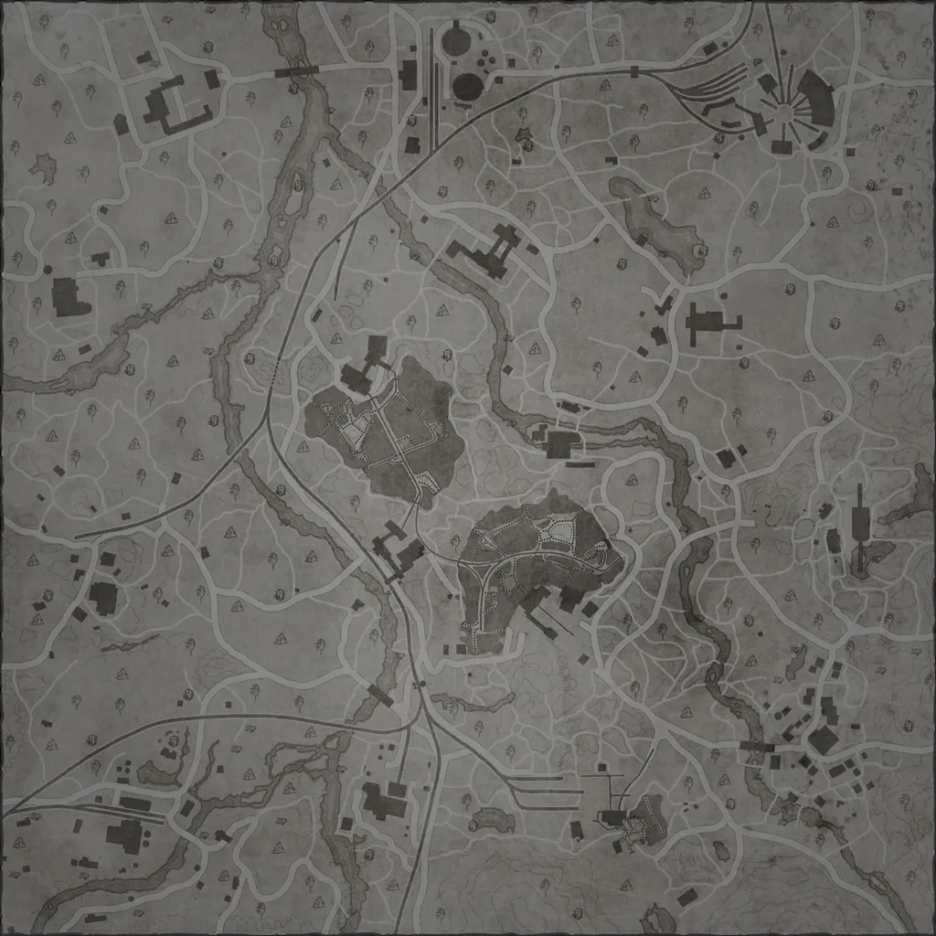 Mammon's Gulch: Mapa